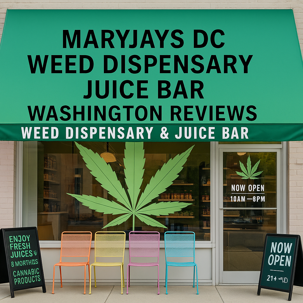 maryjays dc weed dispensary juice bar washington reviews